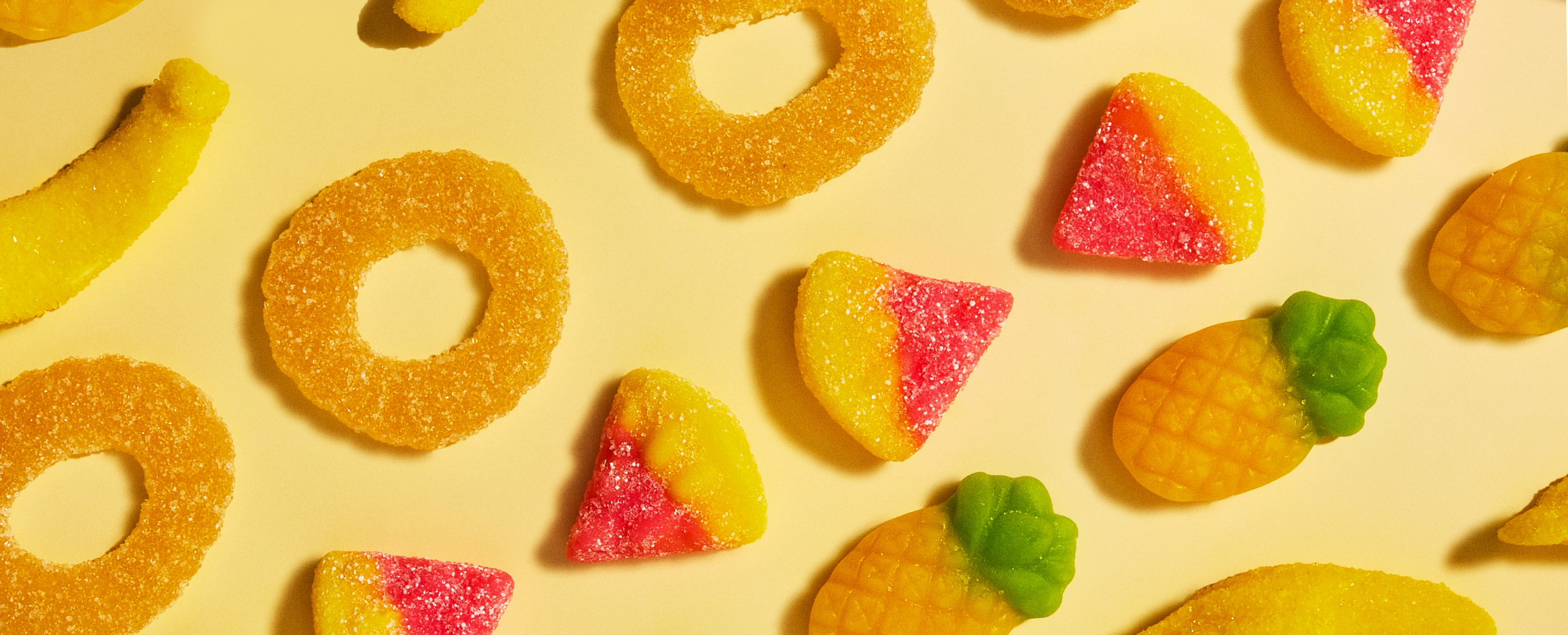 Des bonbons qui goûtent l'été