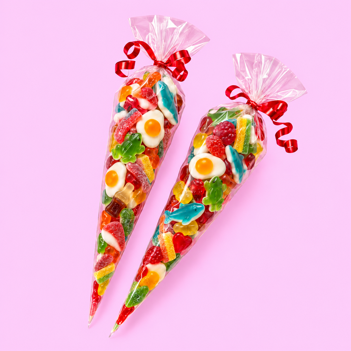 Cône de bonbons