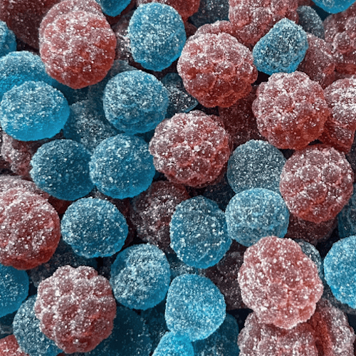 Baies au jus acidulées