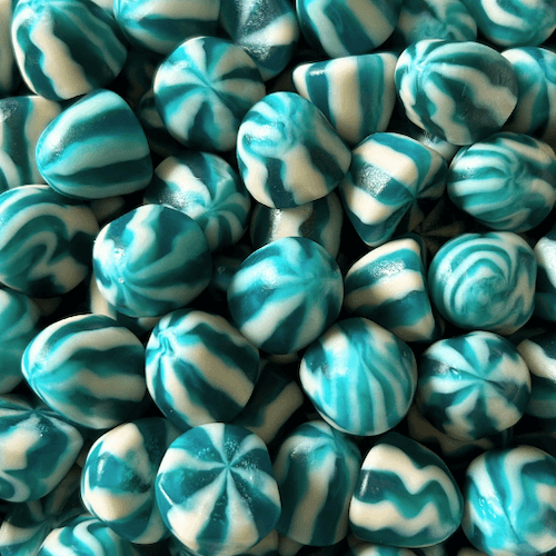 Spirales à la framboise bleue