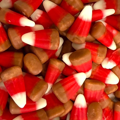 Candy corn pomme caramel