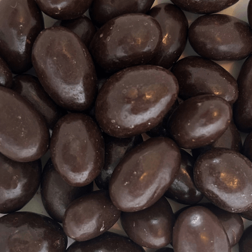 Amandes enrobées de chocolat noir 45%