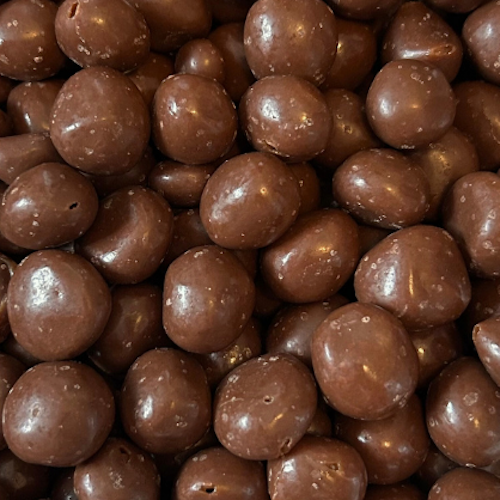 Caramels enrobés de chocolat au lait