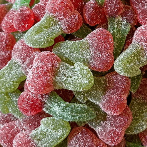 Cerises doubles acidulées