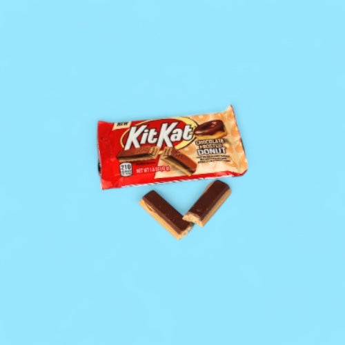 Kitkat glaçage beigne au chocolat